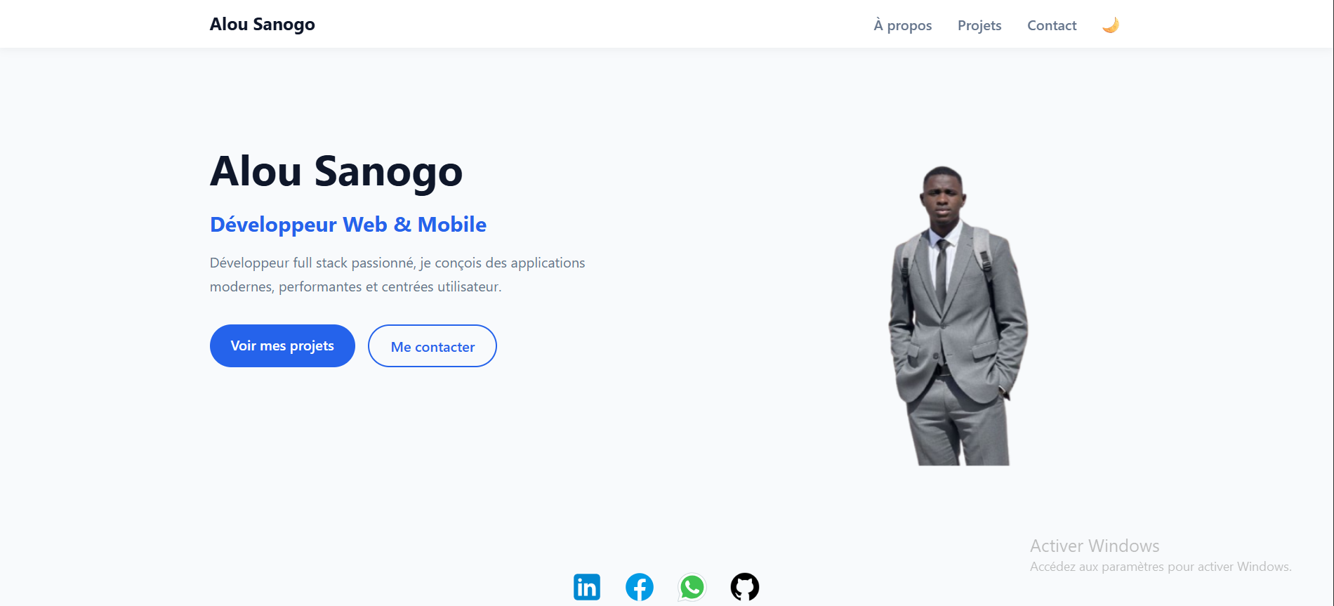 Projet Portfolio