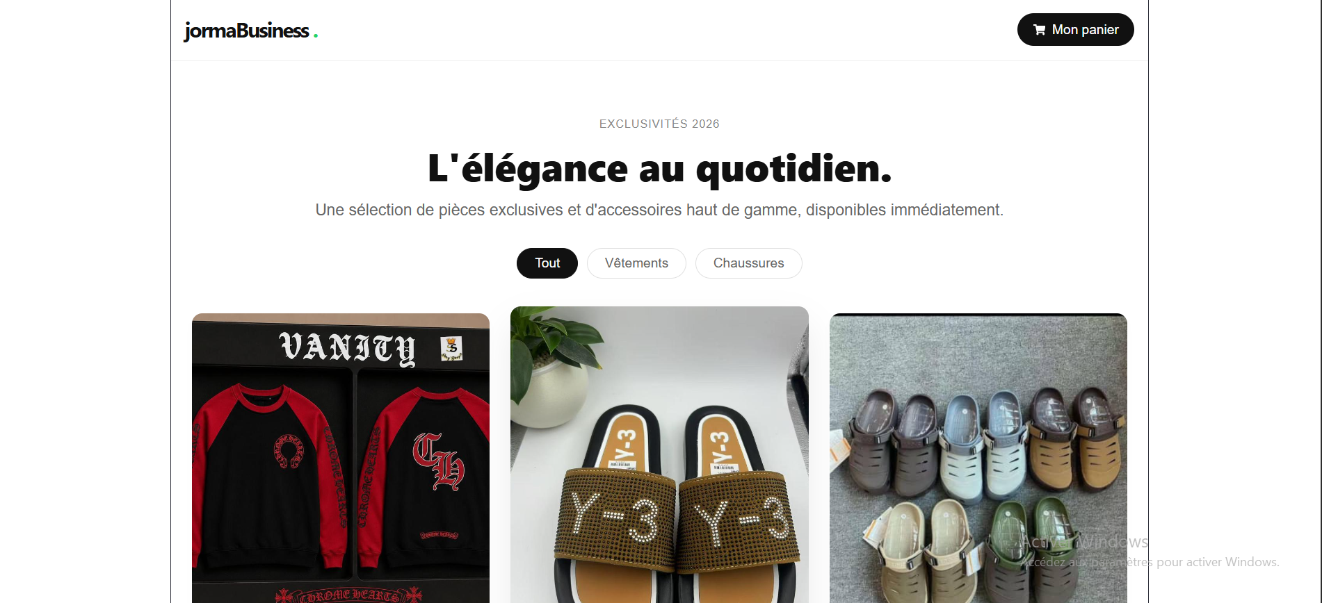 Site E-Commerce